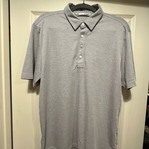 Travis Mathew Light Gray Polo Shirt